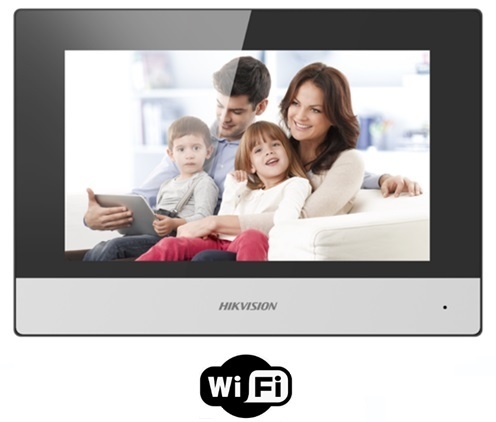 PANTALLA DS-KH6320-WTE1 TACTIL WIFI 7" IP POE HIKVSION