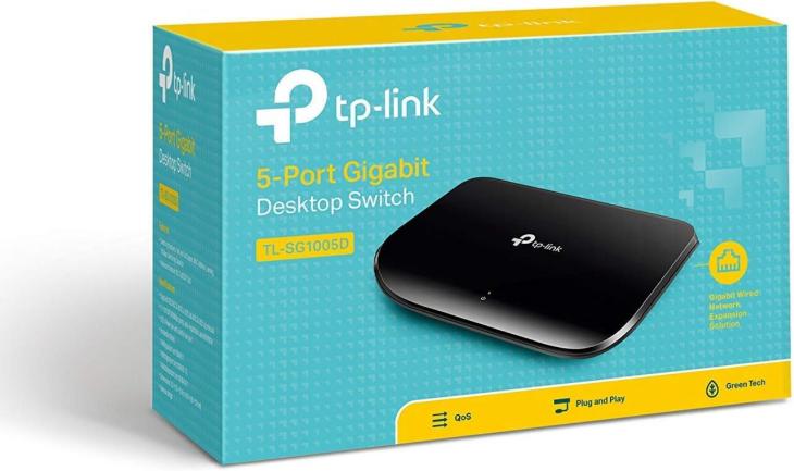 SWITCH TP-LINK TL-SG1005D - 5 BOCAS