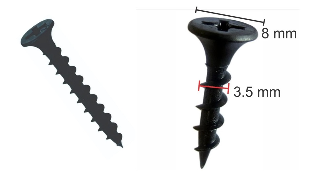 TORNILLO FIC MADERA 6 x 1 1/2" (20x35)mm PACK 10 UNIDADES