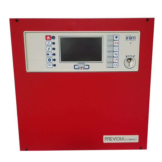 PANEL DE INCENDIOS INIM PRAEC100SR  ANALÓGICO DE 1 LAZO