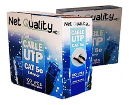 UTP 100 NET QUALITY CAJA CABLE x 100 MTS !