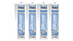 SILICONA NEUTRA TRANSPARENTE 280g CARTUCHO TEKBOND ANTIHONGO